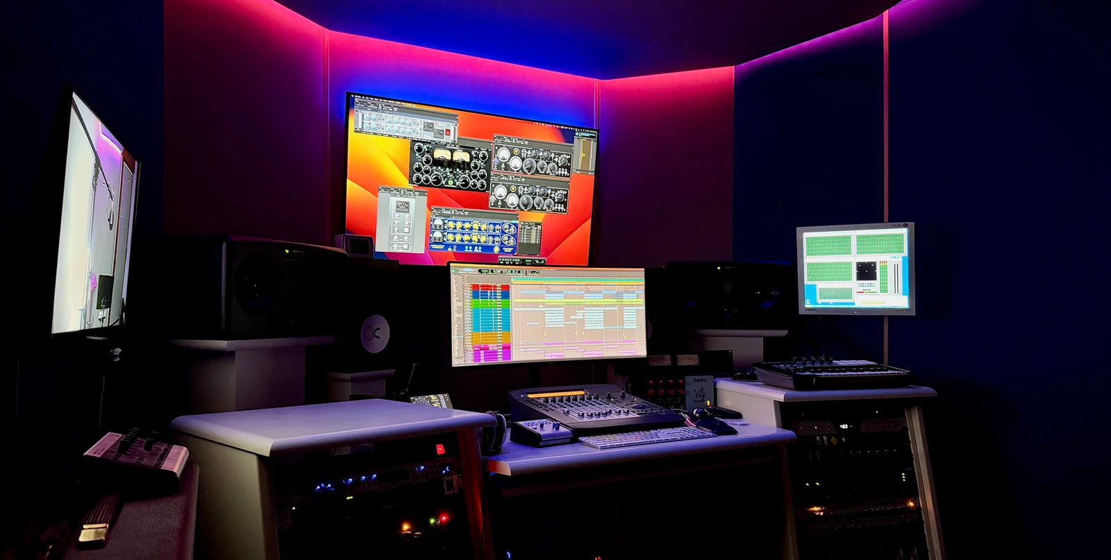 Regia del Pink Sound Studio a Padova