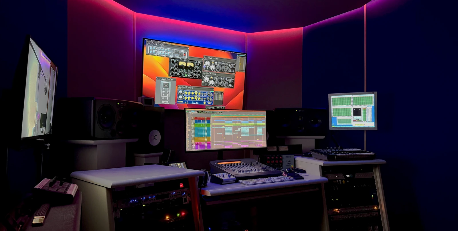 Regia del Pink Sound Studio a Padova
